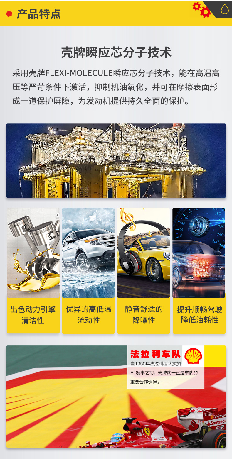 殼牌 全合成機油 超凡喜力Ultra 5W-40 灰殼A3/B4 SN PLUS 4L裝-第5張圖片-鄭州市冠恒貿易有限公司【官方網站】-車用潤滑油服務專家